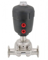 sanitary pneumatic diaphragm valve