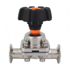 sanitary clamp diaphragm valve
