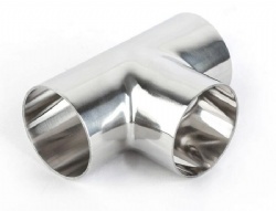 sanitary welded tee