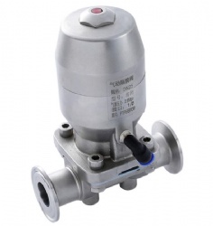 sanitary actuator diaphragm valve