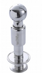 clamped cleaning ball