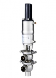 sanitary actuator divert valve