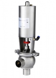 sanitary welded divert valve