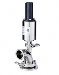 sanitary actuator tank bottom valve