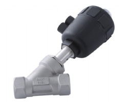 pneumatic angle valve