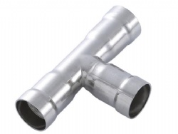 Clamping tee